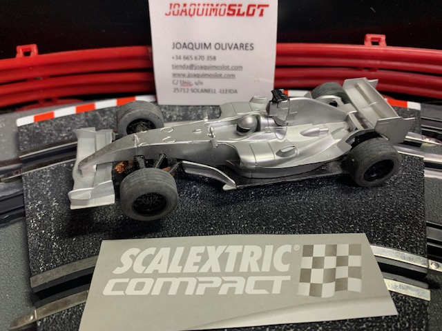 scalextric compact f1 plata exclusivo circuito